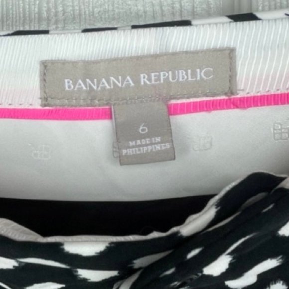 Banana Republic Polka Dot Pants Size 6 - Picture 5 of 7